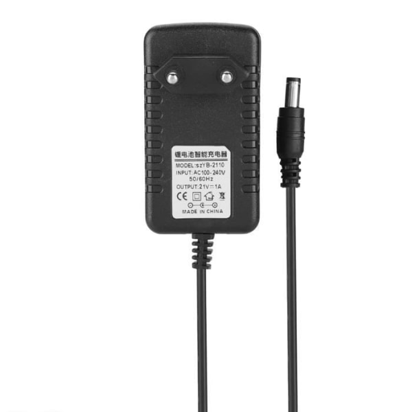 Sonew Litiumbatteriladeradapter 21V/1A Tykk kobberkjerne Li-ion laderadapter Batterilader