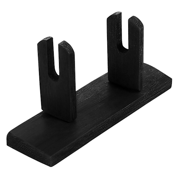 1 stk. Håndholdt vifteholder i tre, sammenleggbar vifteholder, oppbevaringsstativ for håndvifter, displaybase