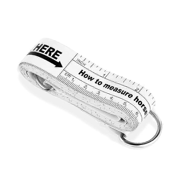 Häst Höjd Vikt Måttband Häst Måttband PVC Häst Mätsticka Boskap Kroppsmätning