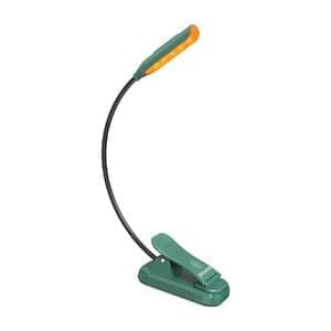 Glocusent mini GLCSNTBL102G Boglampe med klips, USB-C Grøn