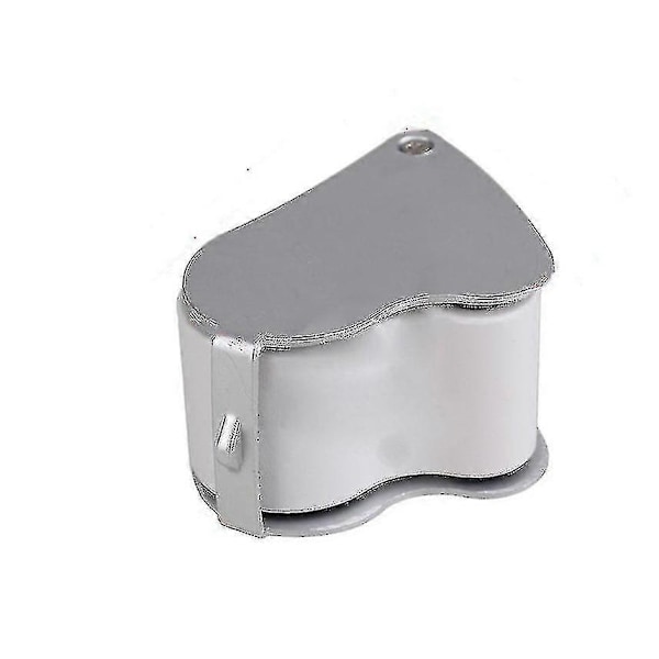 LED 30X/60X Forstørrelsesglass Lupe for Smykkeidentifikasjon