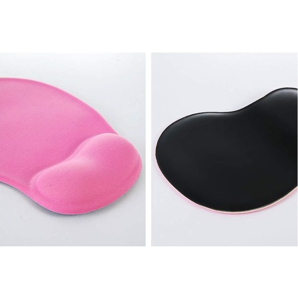 Musematte Gel, Musematte med håndleddstøtte - Med praktisk gelhåndleddstøtte - Sklisikker gummibase, ergonomisk, (kun matte)