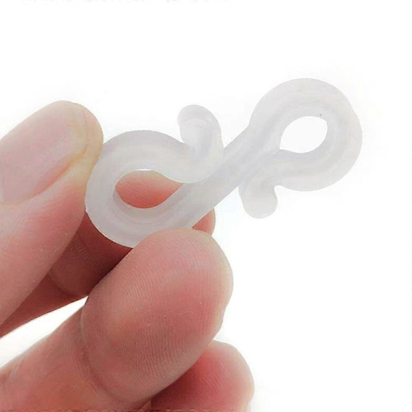 50 st Hängande Krokar Clips för Julgransprydnad Ljusslingor Inomhus/Utomhus 1 50Pcs