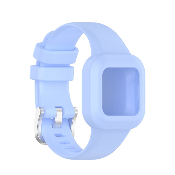 Armbands för Garmin Fit JR3/Vivofit Jr.3 - Enstycke Mjuk Silikon Armband Light Blue