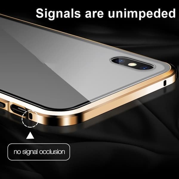 Magnetisk personvernveske til iPhone 13 mini sølv sølv