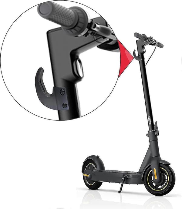 Yhteensopiva koukku Ninebot Max G30 sähköpotkulaudalle, E-potkulaudan etukoukku Red