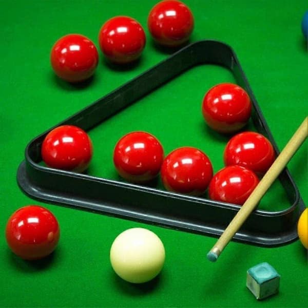 Billardkugleholder, plastik, billard 8-ball trekant, billardholder til billardbord