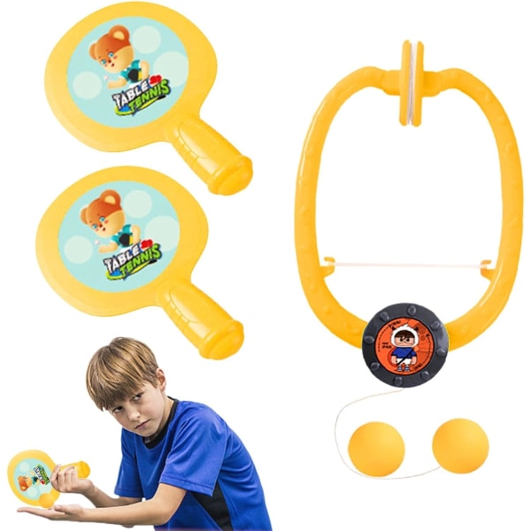 Pingis Tränare, Träning Bollmaskin, Inomhus Häng Bordtennis, Dörr Pong Spel Tränare, Bordtennis Tillbehör Utrustning Orange1