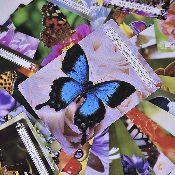 Butterfly Oracle Cards: 44 Kort Tarotlek Engelsk Version Spådom Oracle