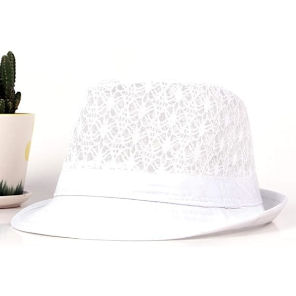 Andningsbar ihålig sol sommar strandhatt kubansk Trilby män kvinnor Fedora bredbrättad hatt hopfällbar packbar halm strandhatt