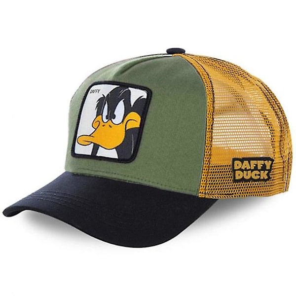 Anime Tegneserie Mikke Donald Duck Snapback Bomulls Baseball Caps Yellow Duck
