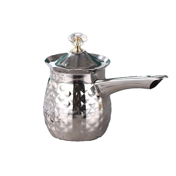 Turkiska Kaffekannor Livsmedelsgodkänd Multifunktionell Smältkanna för Smör för Att Göra Varm Mjölk Silver 200Ml