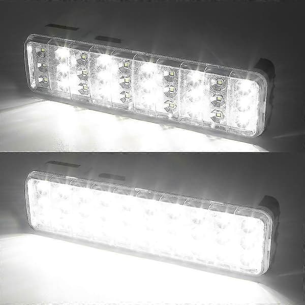 30 LED Multifunktionel Nødlampe Genopladelig LED Sikkerhedslampe 2 Tilstande Til Hjemmet