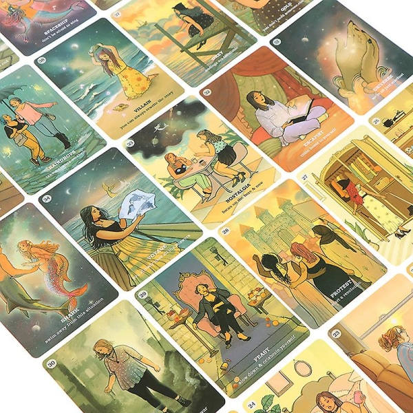 45 Tarot-korttia uskoa omaan magiaan - Oracle Deck-lautapeli