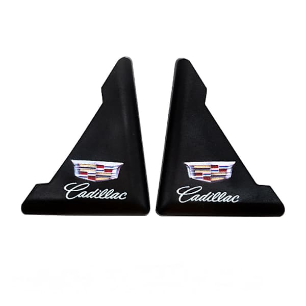 Bilfordørsbeskyttere - [Cadillac] Sorte Snap-On (pakke med 2)