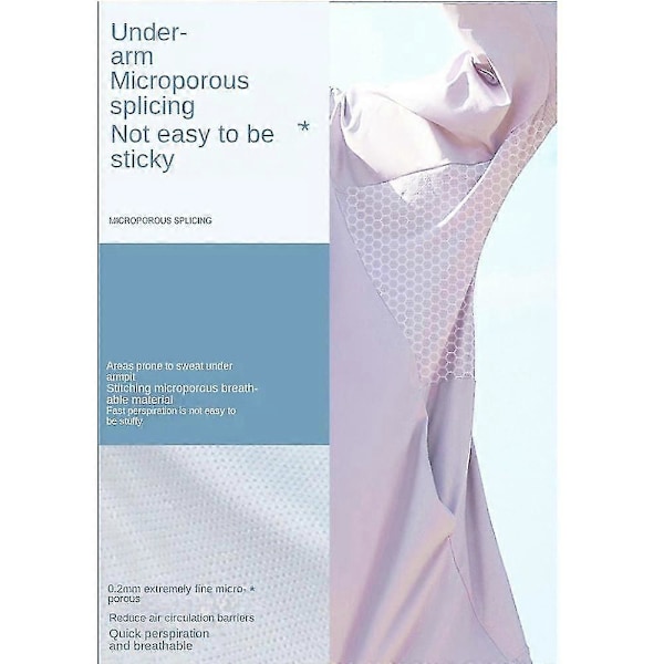 Aurinkosuojatakki, Pysy suojattuna ulkona Upf 50+ Unisex aurinkosuojatakki nopeaan kuivumiseen ja UV-suojaan ja -suojaukseen (violetti L)