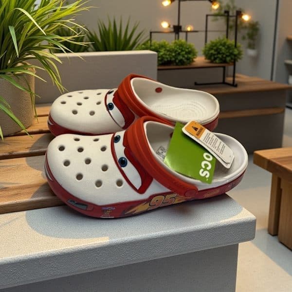Crocs Lightning McQueen - Lightning McQueen utomhustofflor svart 46: M12 black 46: M12