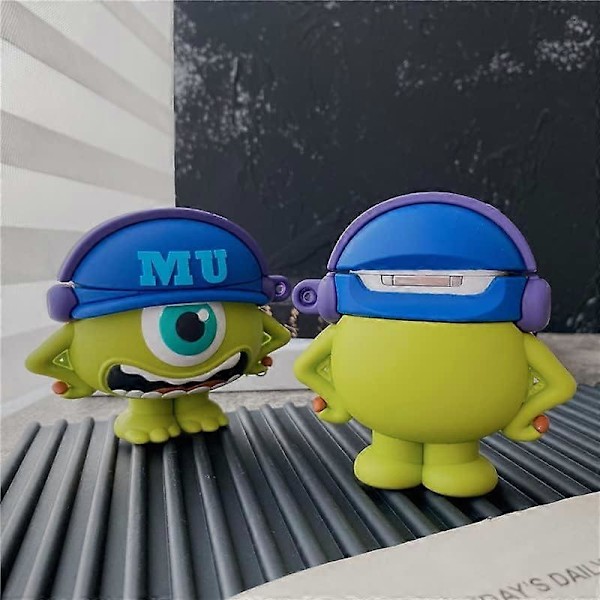 Passform designad för Airpods 3:e generationen 2021, Silikon Tecknad Söt Fodral Skyddande Stötsäkra Skal för Airpods 3 Cute MrQ standard