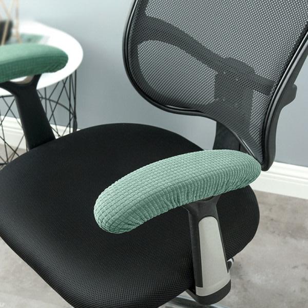 Armlenestopp for kontorstol, fleksible puter Green