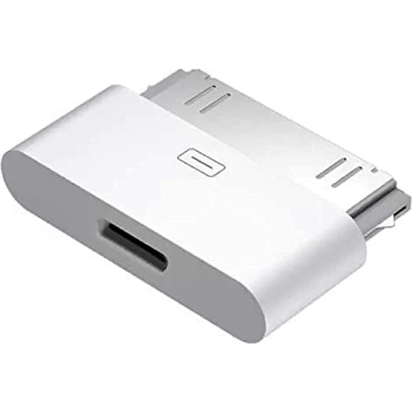 Lightning till 30-pin adapter hane till 8-pin hona kontaktomvandlare med iPhone