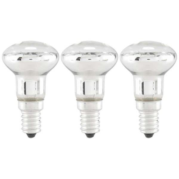 Ersætning Lava Lampe E14 R39 30w Skrue Ind Lyskilde Klar Reflektor Spot Lys Lava Glødepære Transparent 3pcs