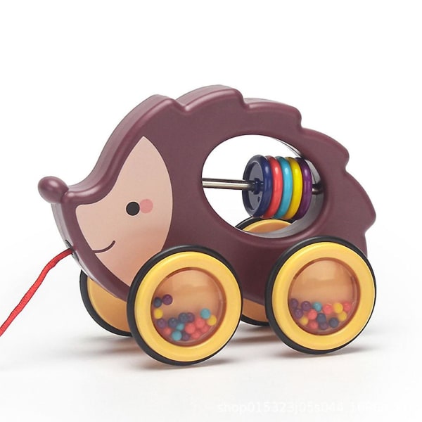 Pull Toys Pull Along Rolling Animal Toy Pull Leker For Småbarn For Barn Rhino