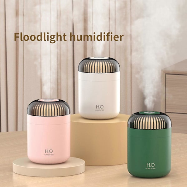 Luftfuktare, Luftfuktare för Sovrum, Rumsluftfuktare, Skrivbordsluftfuktare Green