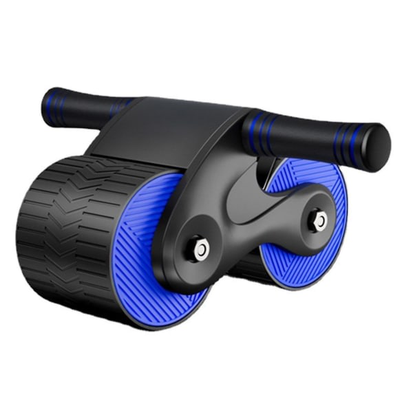 Automatisk retur Maghjul, Ab Roller Wheel för magträning Fitness - ljusblå light blue