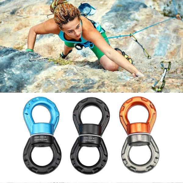 Ilma-akrobatia Swing Spinner -ripustin Ulkokäyttöön Blue Black