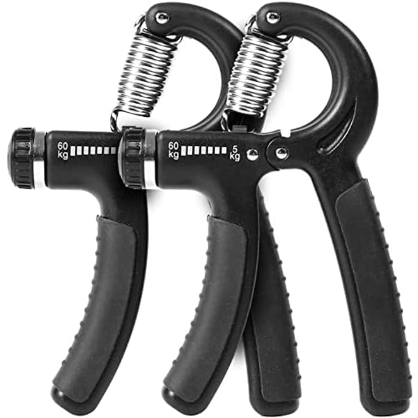 Håndstyrke, 10-60 kg justerbar motstand underarm grep håndtrener håndklemme fingerøvelse for menn kvinner idrettsutøvere