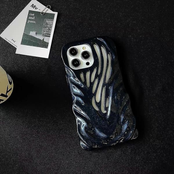 TPU-skall for iPhone 14 Pro, godterifarget telefondeksel med uthuling, støtsikkert bakdeksel