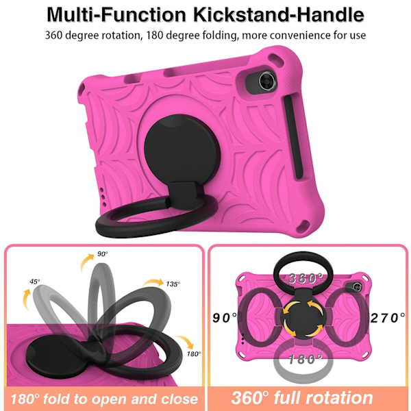 Tablettveske for Huawei MediaPad M5 Lite 8 Rose Red