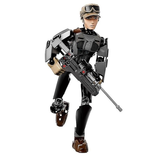 Nyt design Star Wars Action Figur Legetøj til børn Sergent Jyn Erso Sergeant Jyn Erso