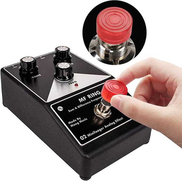 16 stk. gitarfotbryter instrumenttilbehør