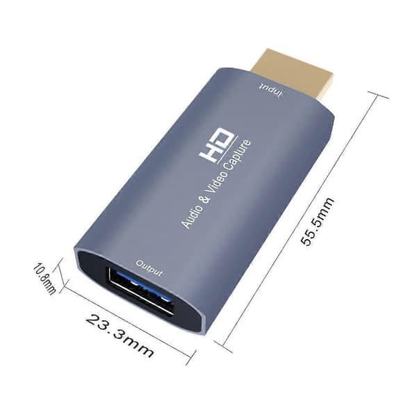 Z51 USB hunn til HDMI hann videoopptakskort