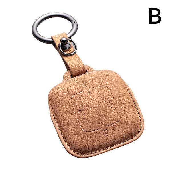 Zeekr Bluetooth-avaimen suojakotelo avaimenperällä, auton sisustustarvikkeet Type A is brown