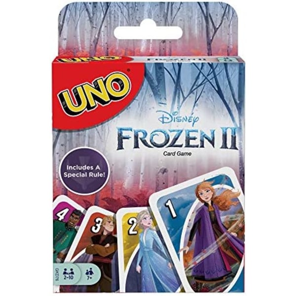 DRD00 - UNO Super Mario kortspill, egnet for 2-10 spillere uno frozen ii uno frozen ii