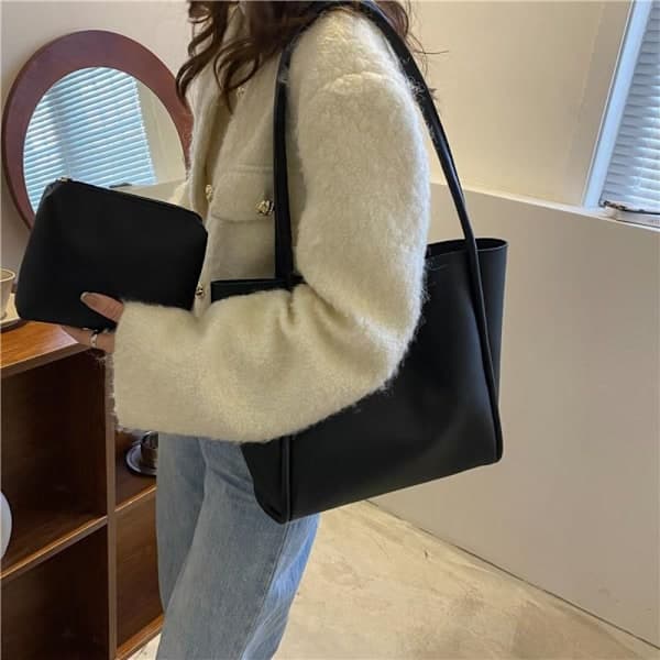 Skuldertaske Crossbody taske SORT sort black