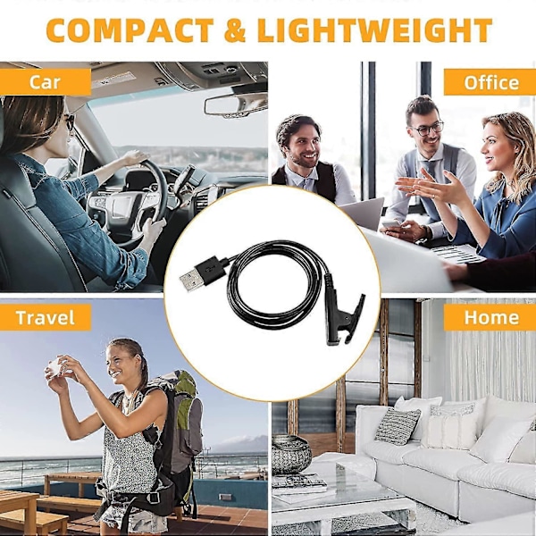 Lader Kompatibel Med For Garmin Vivomove Hr Approach S20 Forerunner 735xt 235