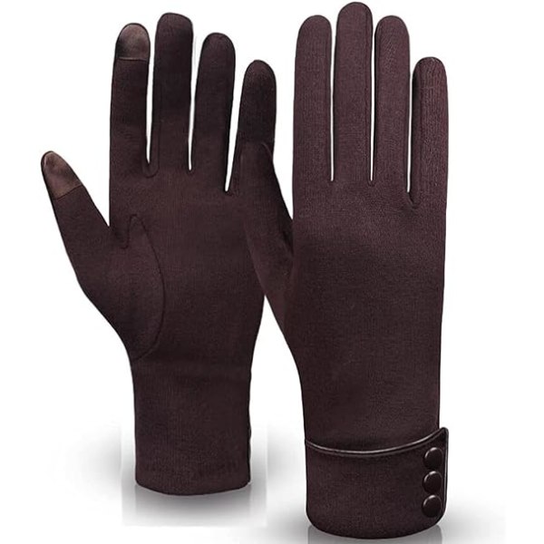 Vinter varme handsker, Touch Screen Telefon Vindtæt Tykke