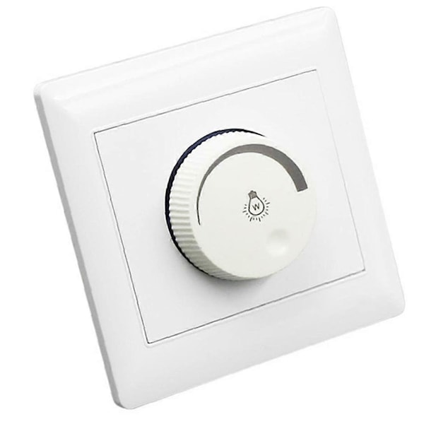 Roterende dimmerknapp 250v kontroller LED lys dimmerbryter lampe belysningstilbehør
