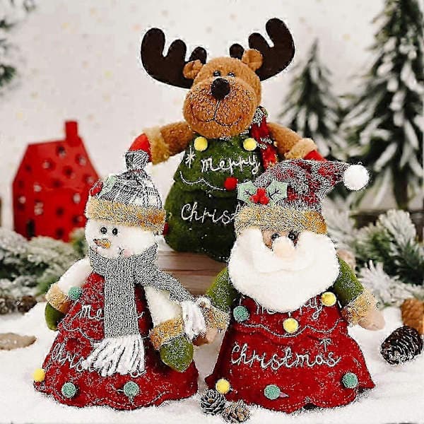 Julklappspåsar Julklappsinslagning Dockpåsar Dragkedja Design Presentpåse [D] Ren Deer