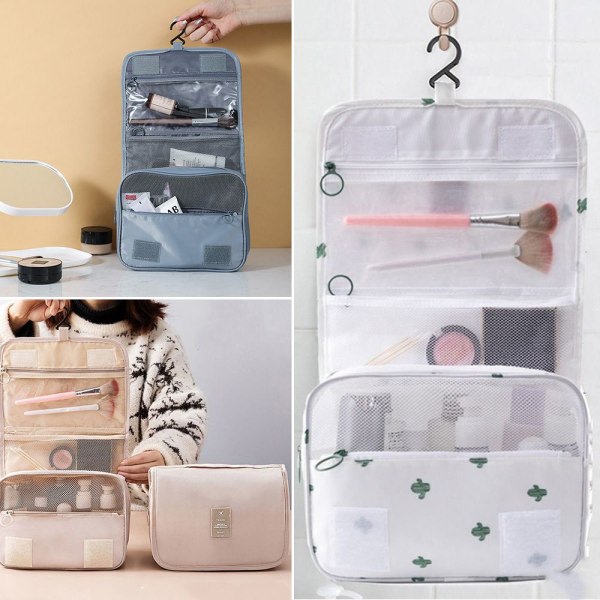 hanging toiletry case Cosmetic make-up bag