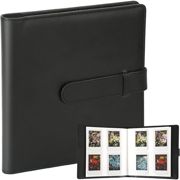 Fotoalbum med 256 lommer til Fujifilm Instax Mini LiPlay 11 90 70 50S 26 25 9 8+ 8 7S Instant Kamera/Mini Link SP-1 Printer Black