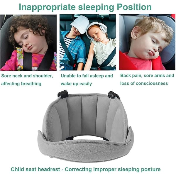Nakkestøtte til barnestol, søvnbeskyttelse