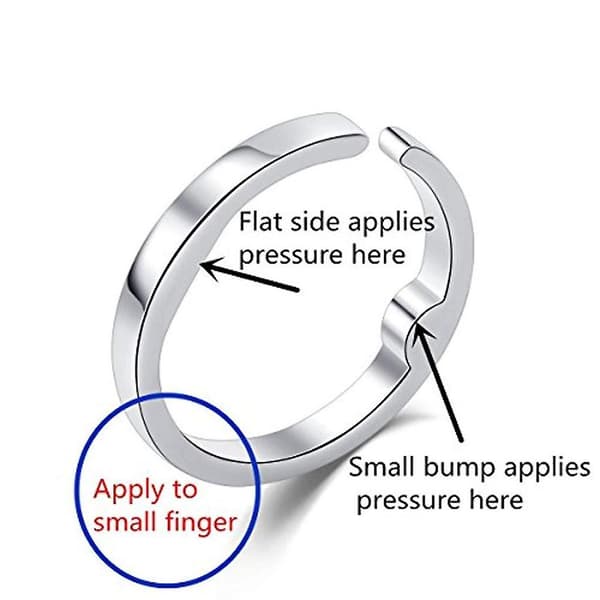 Anti-snorke ring finger tryk apnø søvnhjælp stop snorken søvnløshed