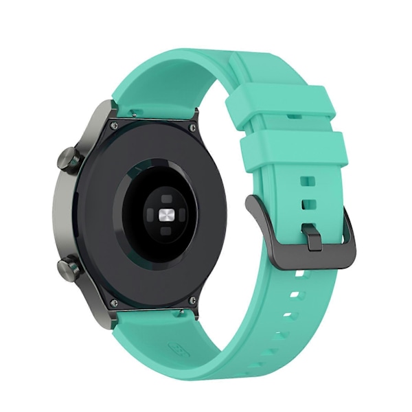 22 mm:n pehme silikoninen säädettävä rannekekellohihna Huawei Watch GT2 Pro:lle Navy Blue