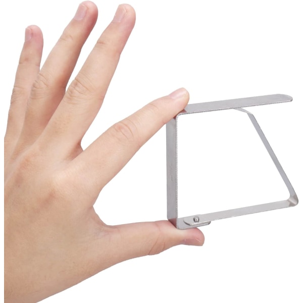 Bordsduksklämmor 8-pack Rostfritt stål Bordsduksklämmor Bordsdukshållare 7cm x 4 PCS