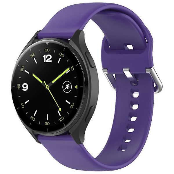 Armbandsband i silikon för V9 PRO, flexibelt och utbytbart Purple
