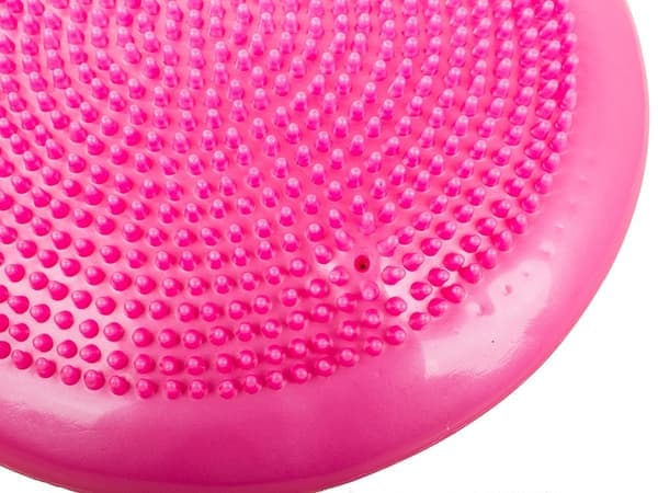 Balanskudde med pump – 32 cm Rosa